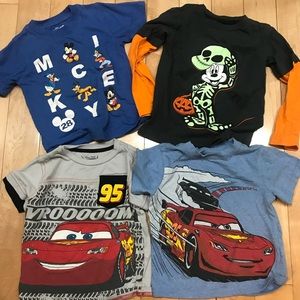 2T FOUR Disney shirts